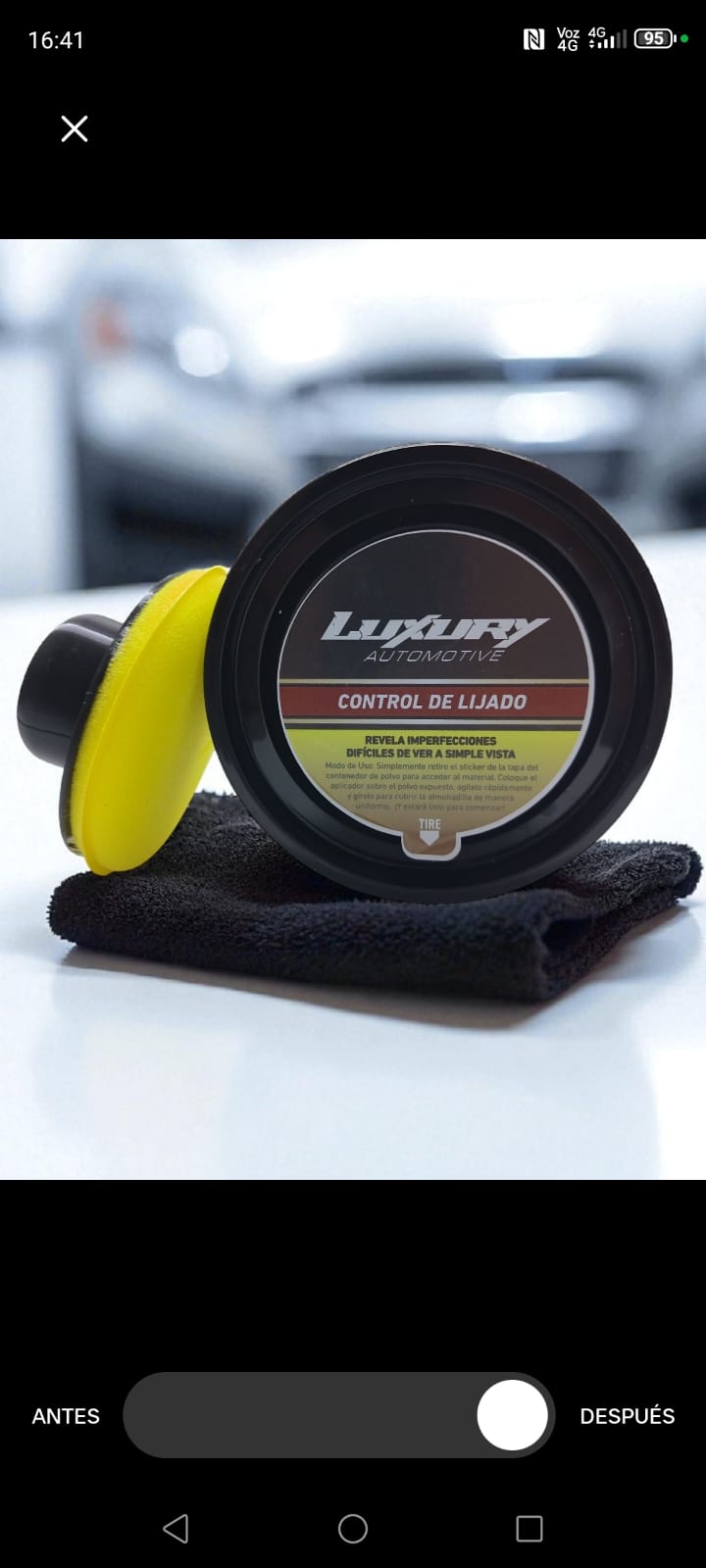 Control de lijado de 150grs - Imagen 2