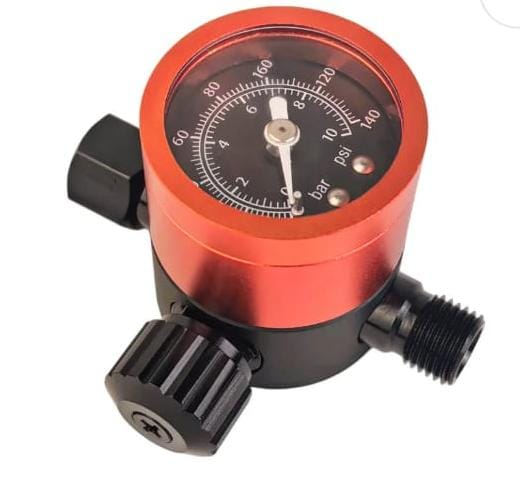 Manómetro de presión sin trampa de agua